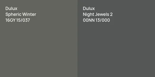 16GY 15/037 Spheric Winter vs 00NN 13/000 Night Jewels 2