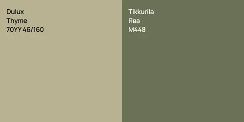 70YY 46/160 Thyme vs M448 Ява