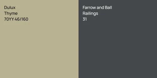 70YY 46/160 Thyme vs 31 Railings