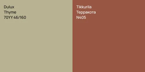 70YY 46/160 Thyme vs N405 Терракота