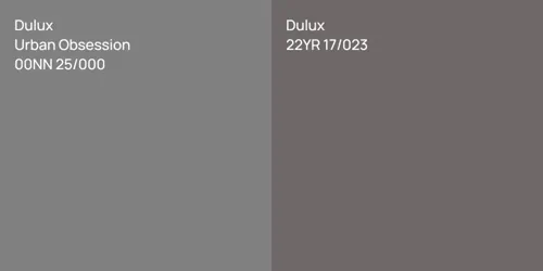 00NN 25/000 Urban Obsession vs 22YR 17/023 null