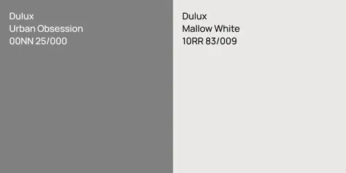 00NN 25/000 Urban Obsession vs 10RR 83/009 Mallow White