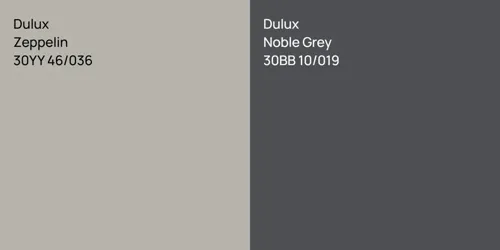 30YY 46/036 Zeppelin vs 30BB 10/019 Noble Grey