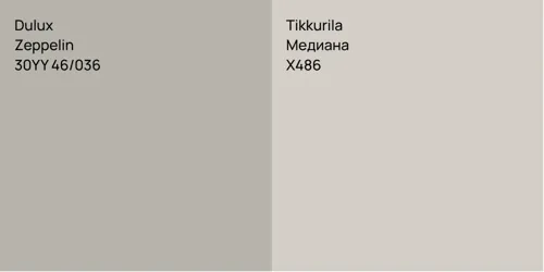 30YY 46/036 Zeppelin vs X486 Медиана