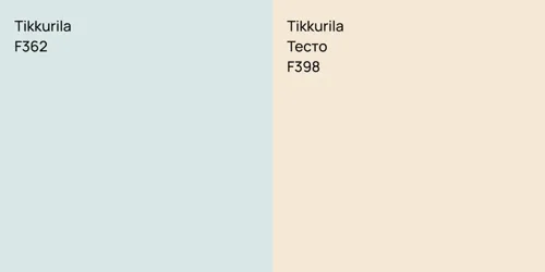 F362  vs F398 Тесто