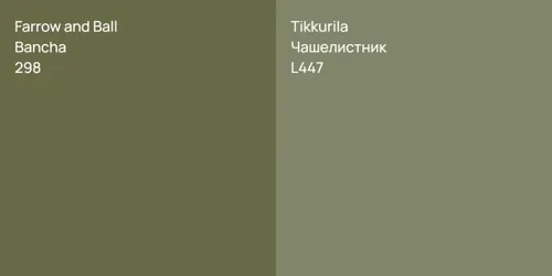 298 Bancha vs L447 Чашелистник