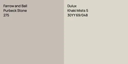275 Purbeck Stone vs 30YY 69/048 Khaki Mists 5
