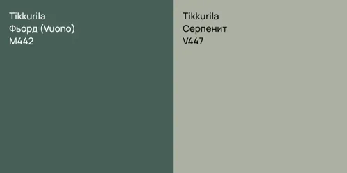 M442 Фьорд (Vuono) vs V447 Серпенит