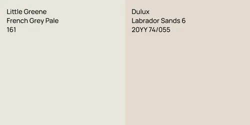 161 French Grey Pale vs 20YY 74/055 Labrador Sands 6