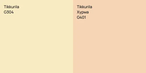 G304  vs G401 Хурма