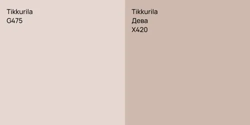 G475 null vs X420 Дева