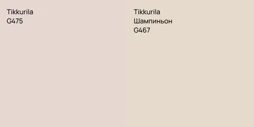 G475 null vs G467 Шампиньон