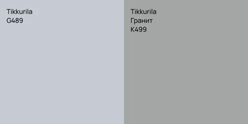 G489  vs K499 Гранит