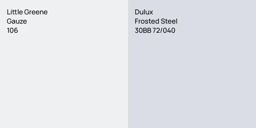 106 Gauze vs 30BB 72/040 Frosted Steel