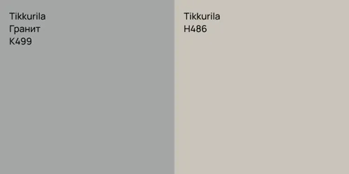 K499 Гранит vs H486 