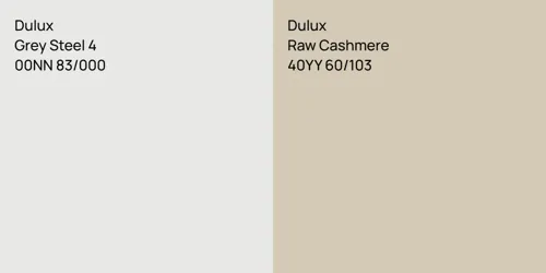 00NN 83/000 Grey Steel 4 vs 40YY 60/103 Raw Cashmere