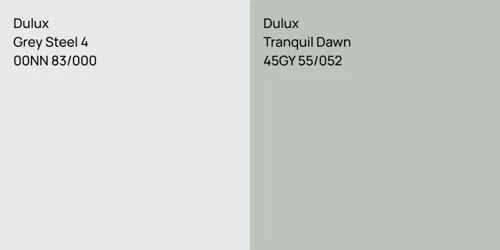 00NN 83/000 Grey Steel 4 vs 45GY 55/052 Tranquil Dawn