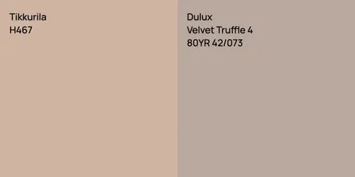 H467 null vs 80YR 42/073 Velvet Truffle 4