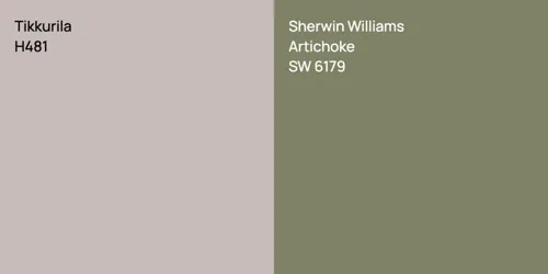 H481  vs SW 6179 Artichoke