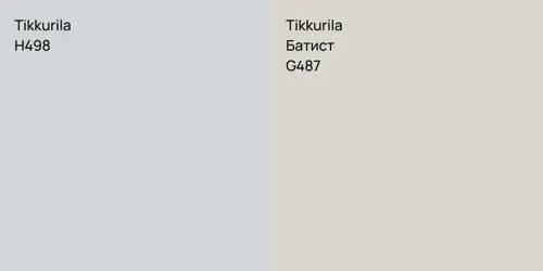 H498  vs G487 Батист