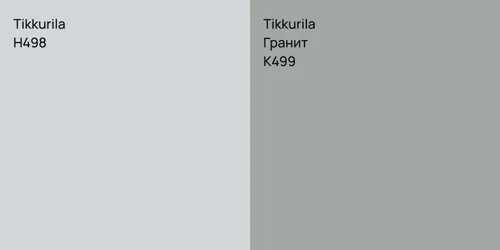H498  vs K499 Гранит