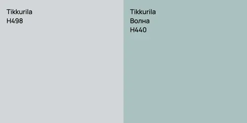 H498  vs H440 Волна