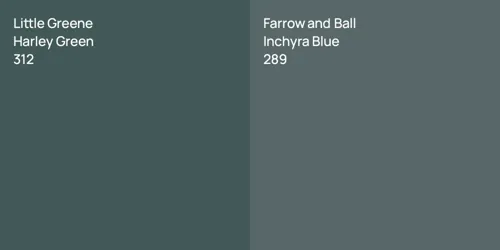 312 Harley Green vs 289 Inchyra Blue