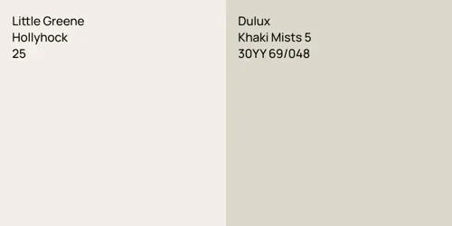 25 Hollyhock vs 30YY 69/048 Khaki Mists 5