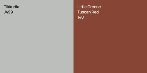 J499  vs 140 Tuscan Red