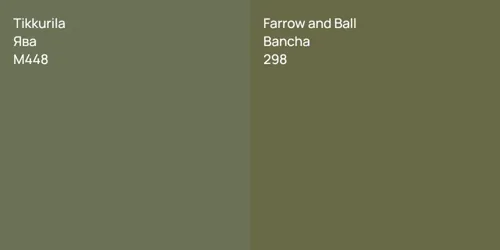 M448 Ява vs 298 Bancha