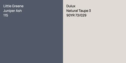 115 Juniper Ash vs 90YR 73/029 Natural Taupe 3