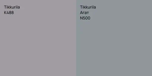 K488  vs N500 Агат