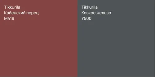 M419 Кайенский перец vs Y500 Ковкое железо