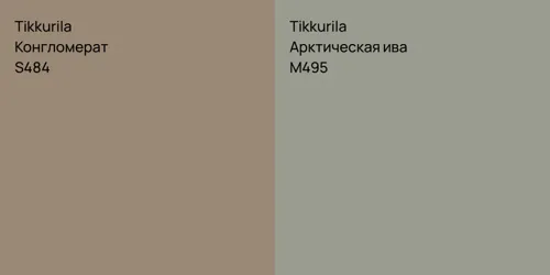 S484 Конгломерат vs M495 Арктическая ива