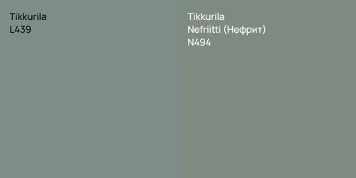 L439  vs N494 Nefriitti (Нефрит)