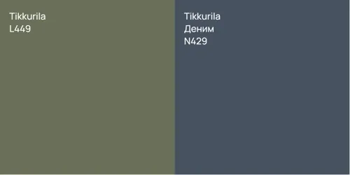 L449  vs N429 Деним