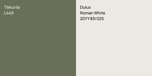 L449  vs 20YY 83/025 Roman White