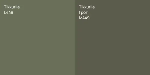L449  vs M449 Грот