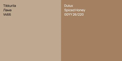 V466 Лама vs 00YY 26/220 Spiced Honey