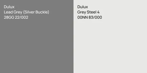 28GG 22/002 Lead Grey (Silver Buckle) vs 00NN 83/000 Grey Steel 4