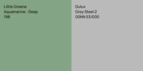 198 Aquamarine - Deep vs 00NN 53/000 Grey Steel 2