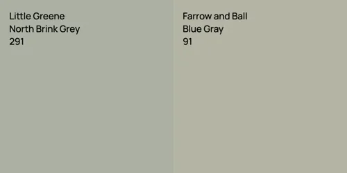 291 North Brink Grey vs 91 Blue Gray