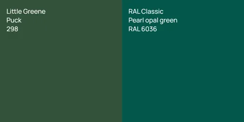 298 Puck vs RAL 6036  Pearl opal green
