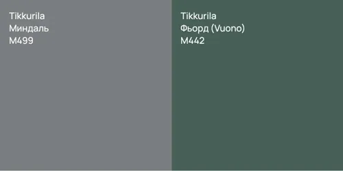 M499 Миндаль vs M442 Фьорд (Vuono)