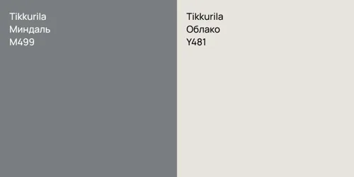 M499 Миндаль vs Y481 Облако