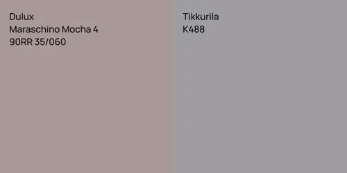 90RR 35/060 Maraschino Mocha 4 vs K488 