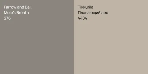 276 Mole's Breath vs V484 Плавающий лес