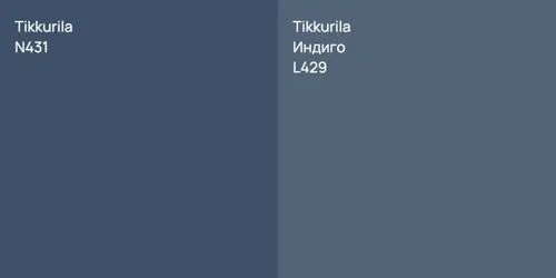 N431 null vs L429 Индиго