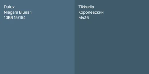 10BB 15/154 Niagara Blues 1 vs M436 Королевский