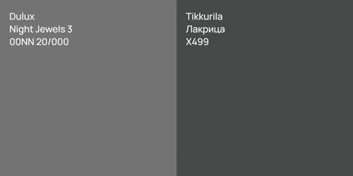 00NN 20/000 Night Jewels 3 vs X499 Лакрица